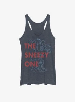 Disney Snow White Sneezy One Womens Tank