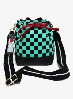Demon Slayer: Kimetsu No Yaiba Tanjiro Crossbody Bucket Bag - BoxLunch Exclusive