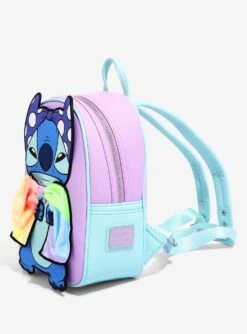 Loungefly Disney Lilo & Stitch Super Stitch With Rainbow Cape Mini Backpack - BoxLunch Exclusive -Clothing Store 15055450 av2