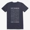 Cat Division Sans Serif T-Shirt
