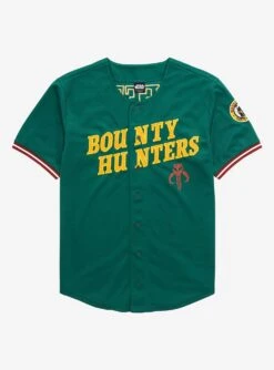 Our Universe Star Wars Bounty Hunters Boba Fett Baseball Jersey - BoxLunch Exclusive