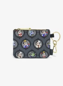 Loungefly Disney Villains Chibi Portraits Crossbody Bag & Coin Purse Set - BoxLunch Exclusive -Clothing Store 16051783 av4