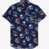Disney Walt Disney World 50th Anniversary Rides & Attractions Woven Button-Up - BoxLunch Exclusive