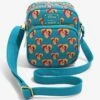 Loungefly Disney A Goofy Movie Heart Kiss Allover Print Crossbody Bag - BoxLunch Exclusive
