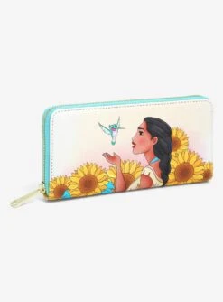 Loungefly Disney Pocahontas Sunflowers Wallet - BoxLunch Exclusive