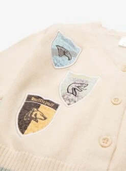 Harry Potter Hogwarts House Crests Toddler Cardigan - BoxLunch Exclusive -Clothing Store 17174328 av4