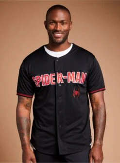 Marvel Spider-Man Miles Morales Baseball Jersey - BoxLunch Exclusive