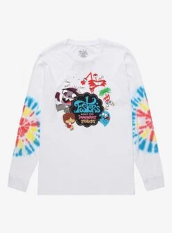 Foster’s Home For Imaginary Friends Group Tie-Dye Long Sleeve T-Shirt - BoxLunch Exclusive