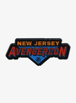 Marvel Ms. Marvel New Jersey Avengercon Logo Enamel Pin - BoxLunch Exclusive