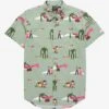 Studio Castle In The Sky Scenic Woven Button-Up - BoxLunch Exclusive