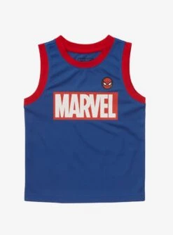 Marvel Spider-Man Spidey Toddler Basketball Jersey - BoxLunch Exclusive