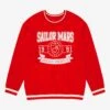 Pretty Guardian Sailor Moon Sailor Mars Varsity Crewneck- BoxLunch Exclusive