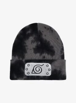 Naruto Shippuden Hidden Leaf Village Tie-Dye Cuff Beanie - BoxLunch Exclusive