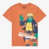 Teenage Mutant Ninja Turtles X Naruto Michelangelo As Naruto T-Shirt - BoxLunch Exclusive