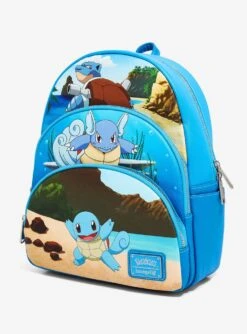 Loungefly Pokémon Squirtle Evolutions Mini Backpack -Clothing Store 19840489 av2