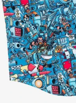 RSVLTS Marvel Guardians Of The Galaxy "Rocket's Rockets" KUNUFLEX Short Sleeve Shirt -Clothing Store 20692841 av2