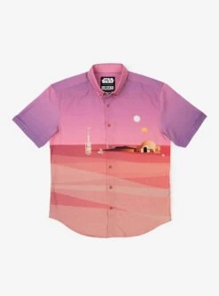 RSVLTS Star Wars "Rising Suns" KUNUFLEX Short Sleeve Shirt